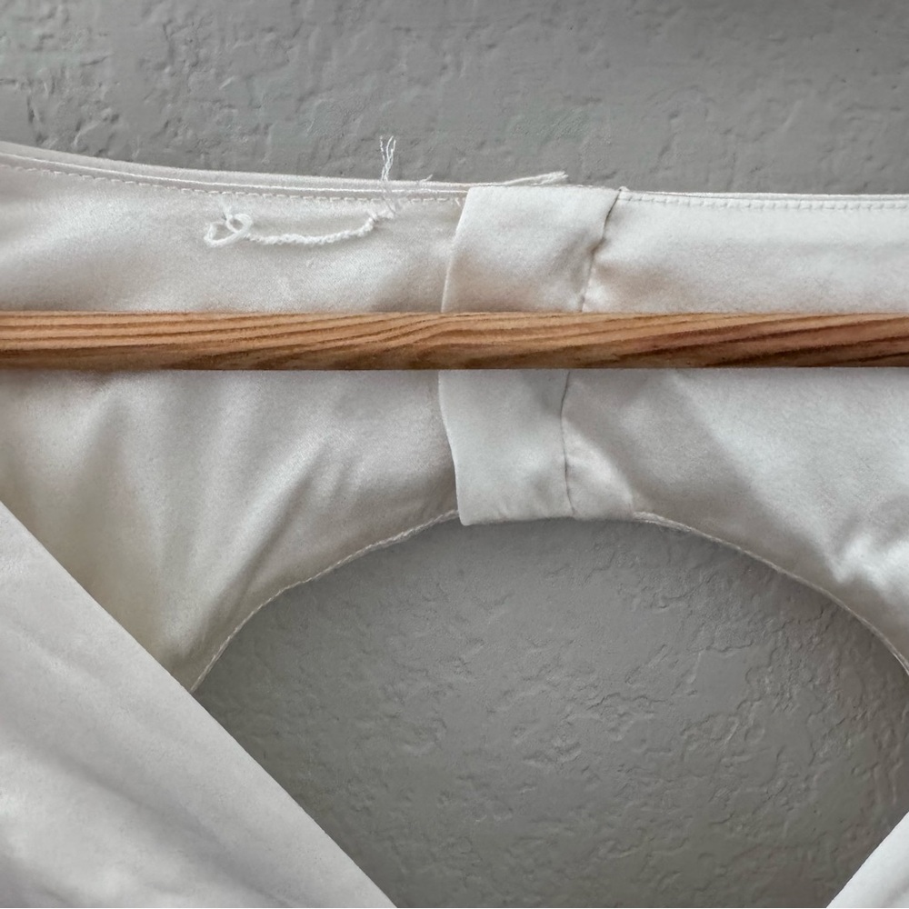 cult gaia XS Ivory Long Sleeve Cutout Maxi Jasmin Dress - Picture 5 of 12